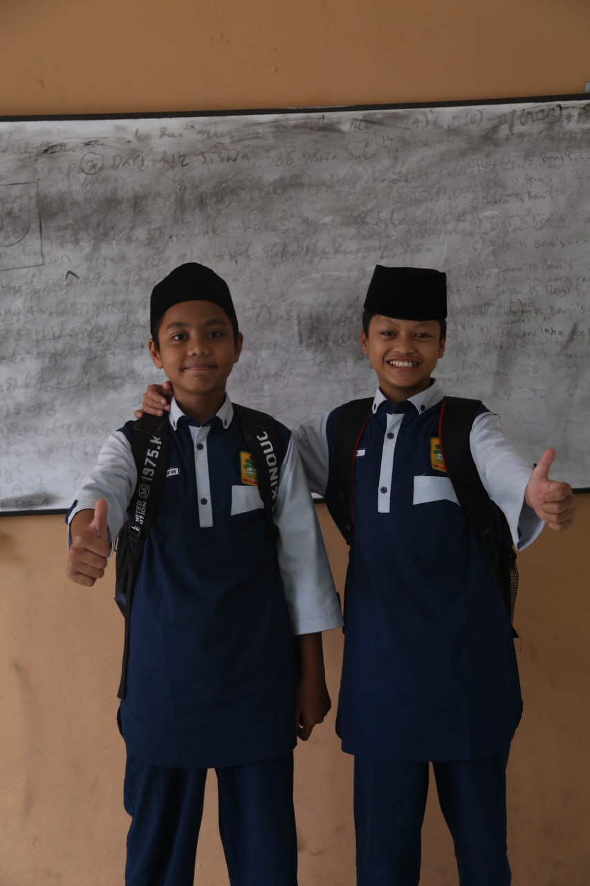 Santri di dalam kelas